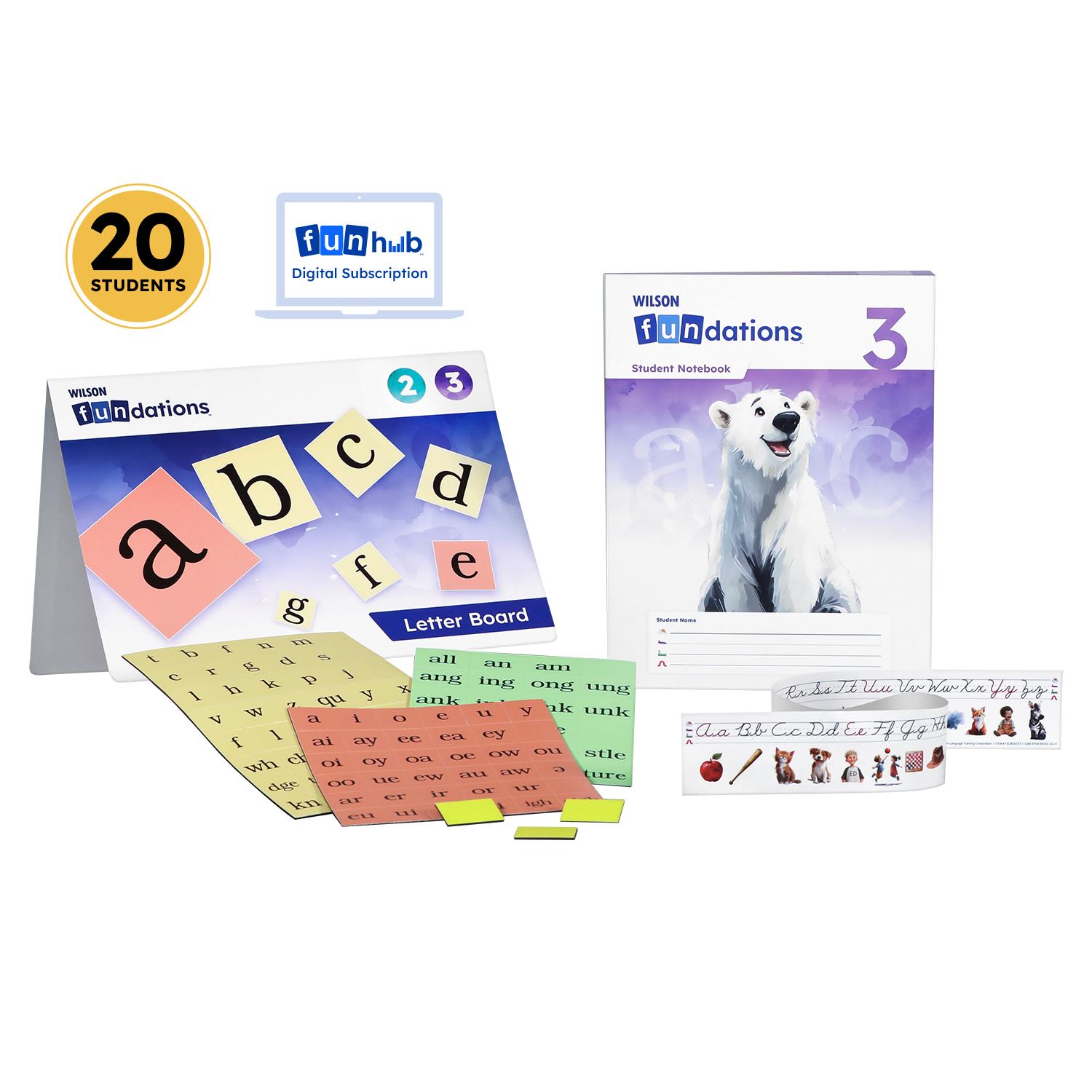 Fundations Basic Bundle Level 3 (20 Students)